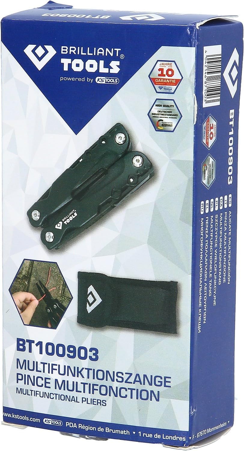 BRILLIANT TOOLS BT100903 Multifunktionszange [Powered by KS TOOLS]
