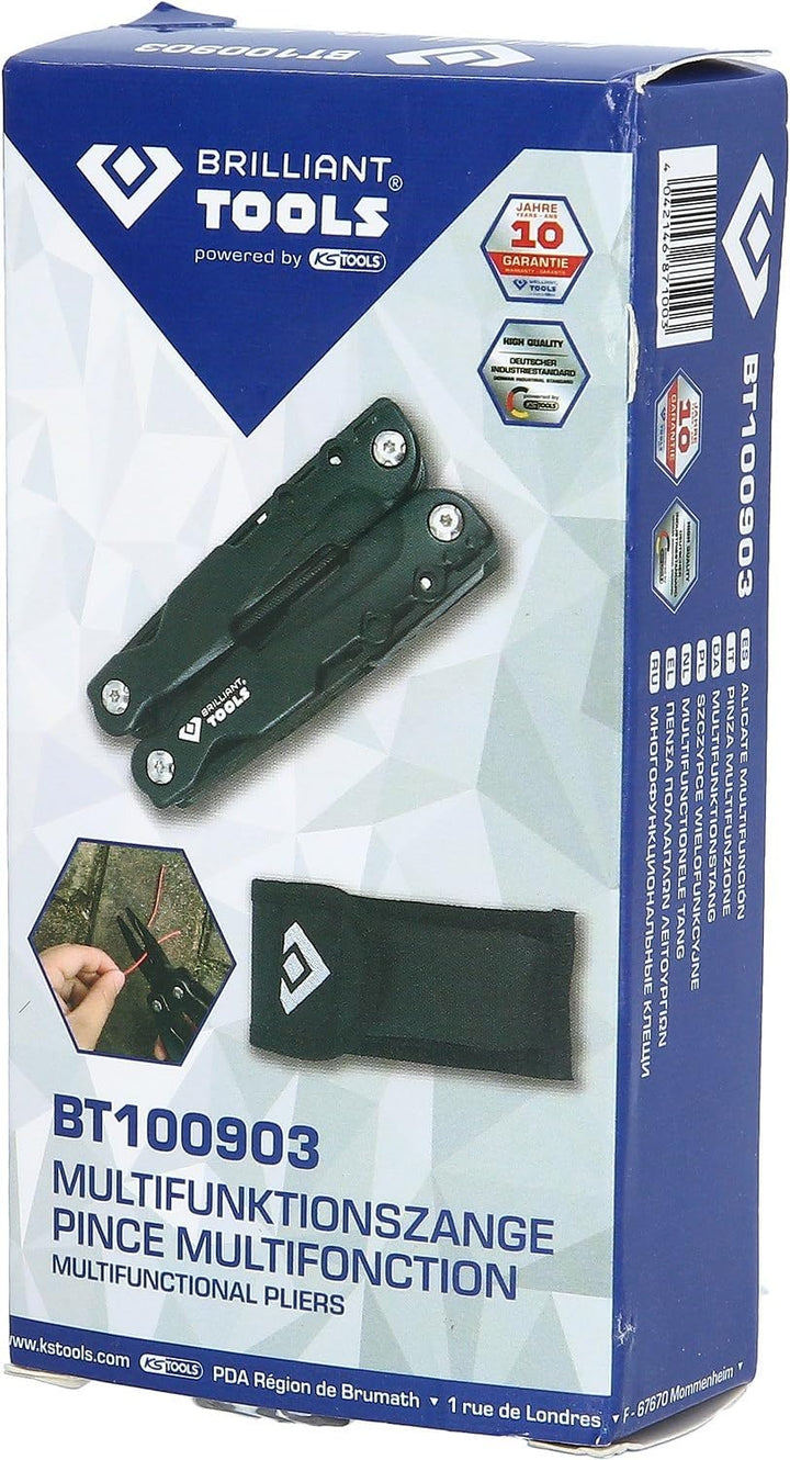 BRILLIANT TOOLS BT100903 Multifunktionszange [Powered by KS TOOLS]