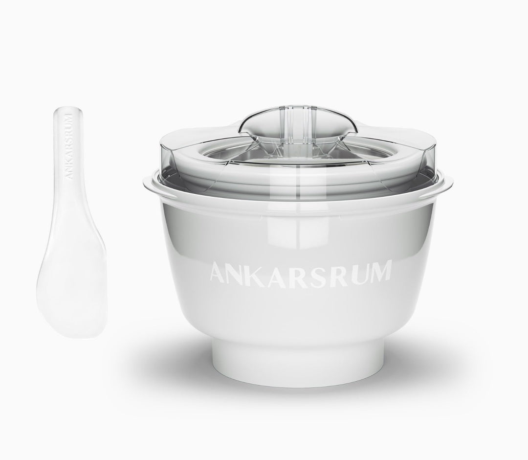 Ankarsrum Ice Cream Maker + Spatel | Speiseeismaschine Zubehör für Assistent Original N1–N30, Eis, S