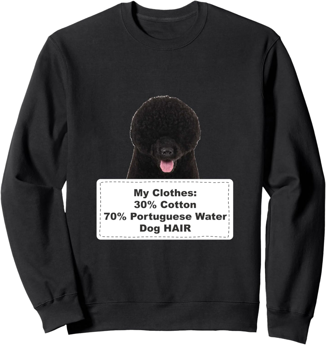 Funny Shedding Dog Portuguese Water Dog Sweatshirt