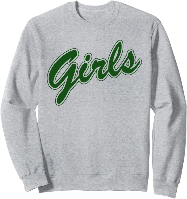 Girls Shirt Friends Green Graphic Sweatshirt