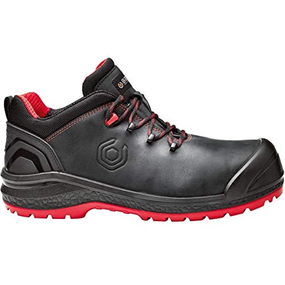 BASE Protection Be-uniform Unisex Schuhe 39 Schwarz / Rot, 39 EU Schwarz Rot