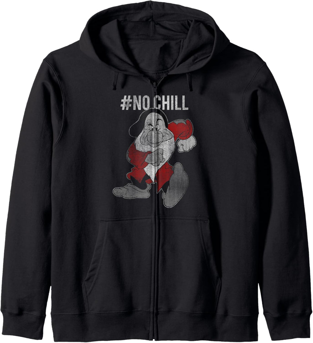 Disney Snow White Grumpy No Chill Vintage Kapuzenjacke
