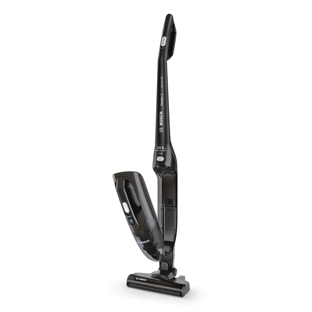Bosch Akku-Staubsauger Readyy'y 2in1 Serie 2, 20Vmax, kabellos, beutellos, abnehmbares Handgerät, ho