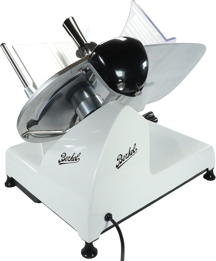 Berkel Red Line 300 Aufschnittmaschine rot - Schneidemaschine für die Küche inkl. handgefertigtes Ei