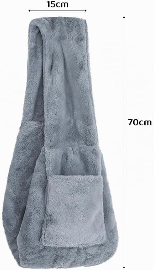 Hundetasche Plüsch Tragetasche Winter Warm Hundetragetasche Gemütliche Katzentasche Atmungsaktive Tr
