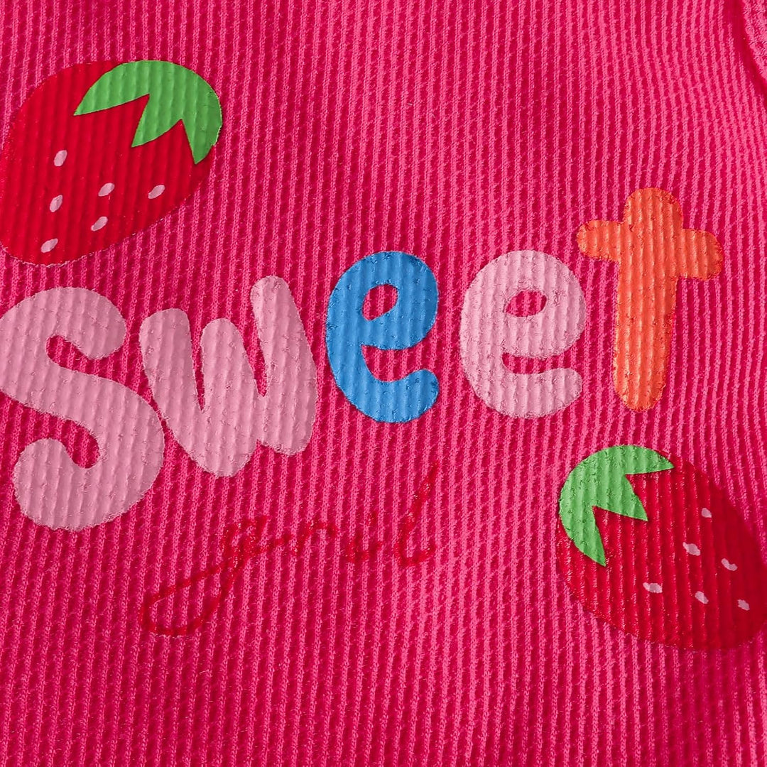 Kleinkind Baby Mädchen Kleidung Blumen Rüschen T-Shirts Tops Shorts Süsse Sommer Kleidung Sets 6-9 M
