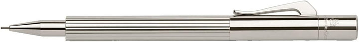 Graf von Faber-Castell 138010 - Taschendrehbleistift Pocket Pen Taschendrehbleistift platiniert Meta