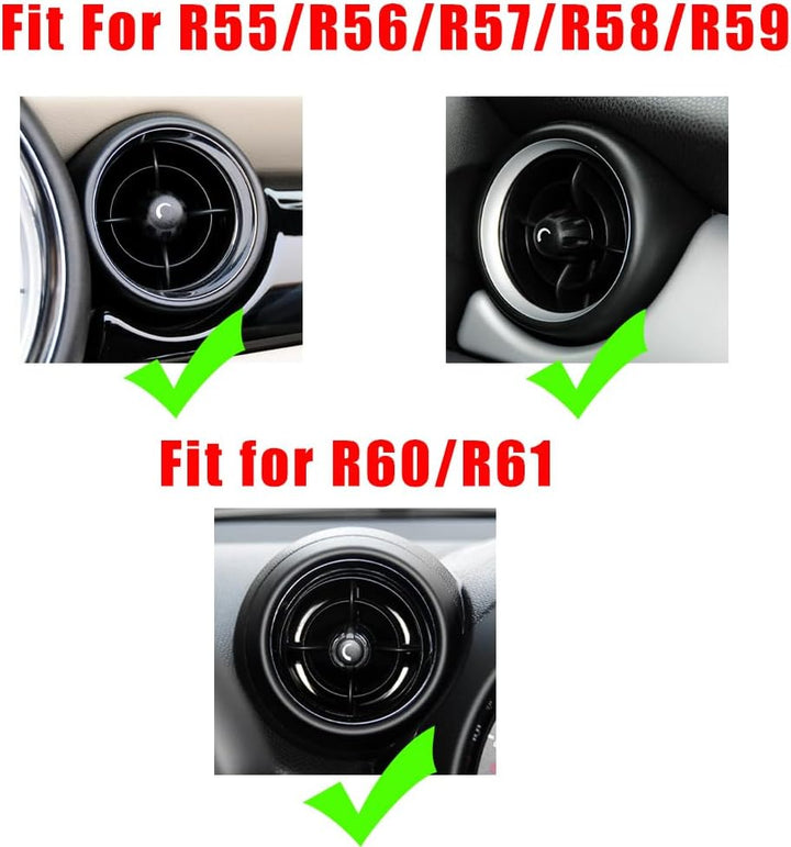 Auto Telefonhalter, Für Mini Cooper R56 R55 R57 R58 R59 R60 R61 Kreislauftauslass Telefonhalter für