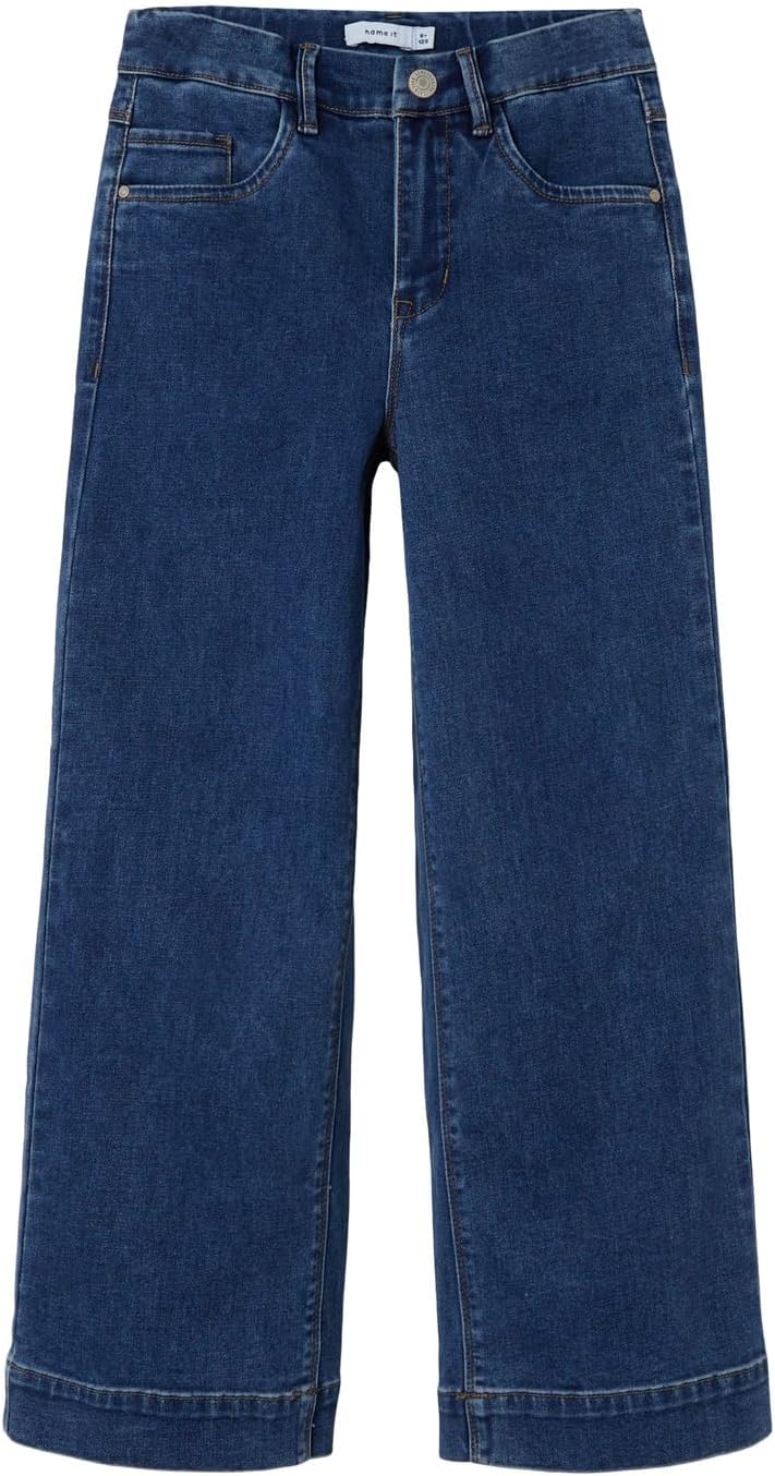 NAME IT Mädchen Jeanshose 116 Medium Blue Denim, 116 Medium Blue Denim