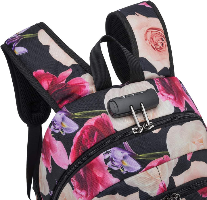 Tzowla Anti Diebstahl Laptop Rucksack für Herren,Rucksack Wasserdicht mit USB-Ladeanschluss und Schl