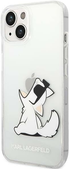 Karl Lagerfeld KLHCP14MCFNRC hülle für iPhone 14 Plus 6,7" hardcase transparent Choupette Fun