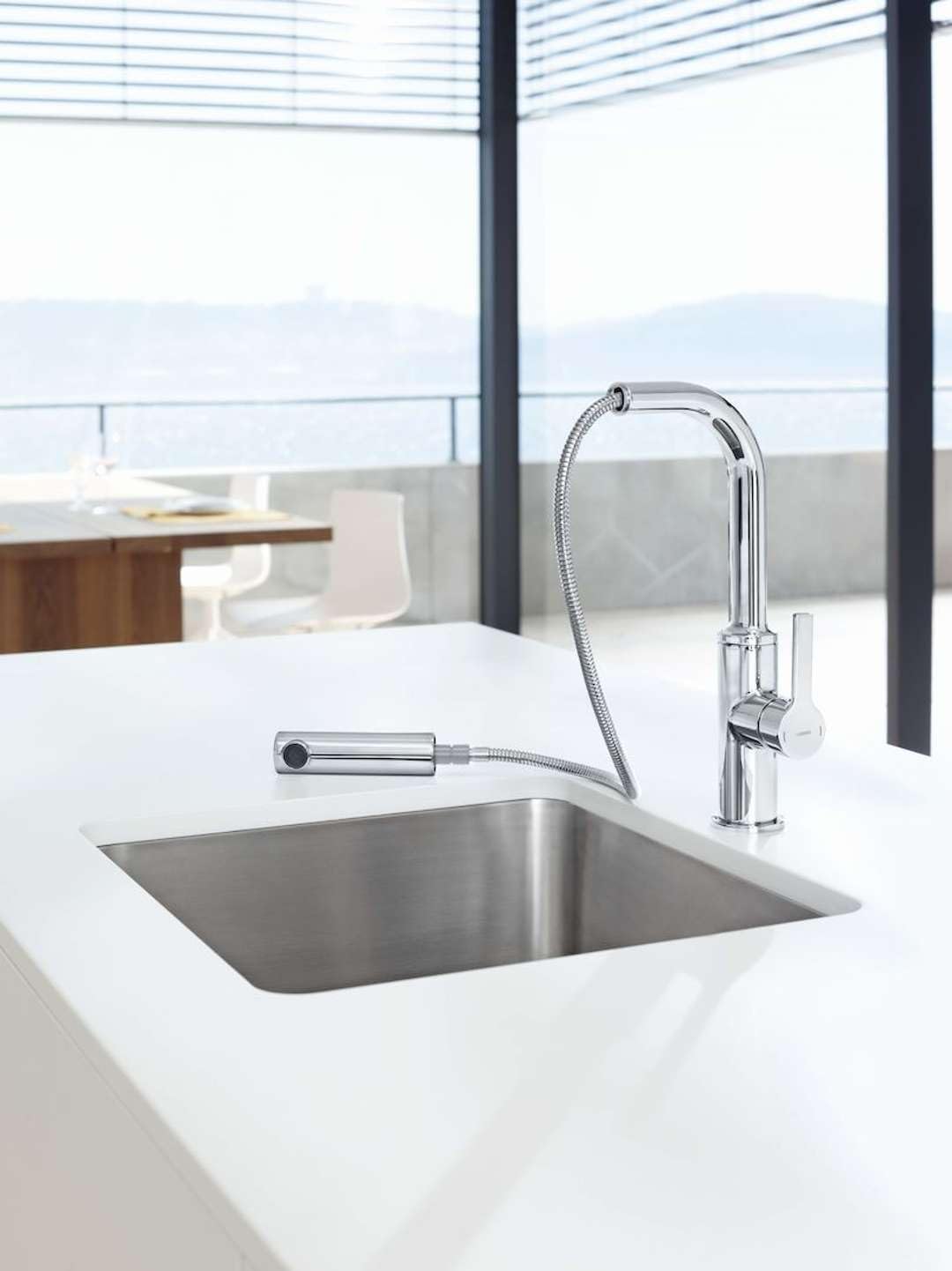 Hansa 54912273 Hansaronda Spültisch Armatur, Chrom