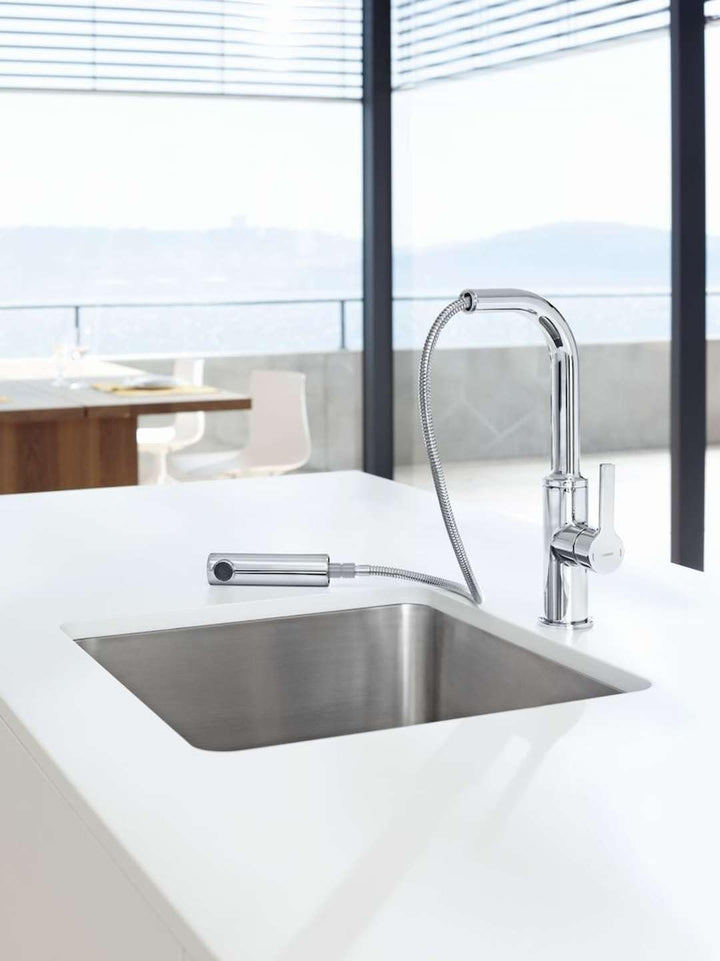 Hansa 54912273 Hansaronda Spültisch Armatur, Chrom