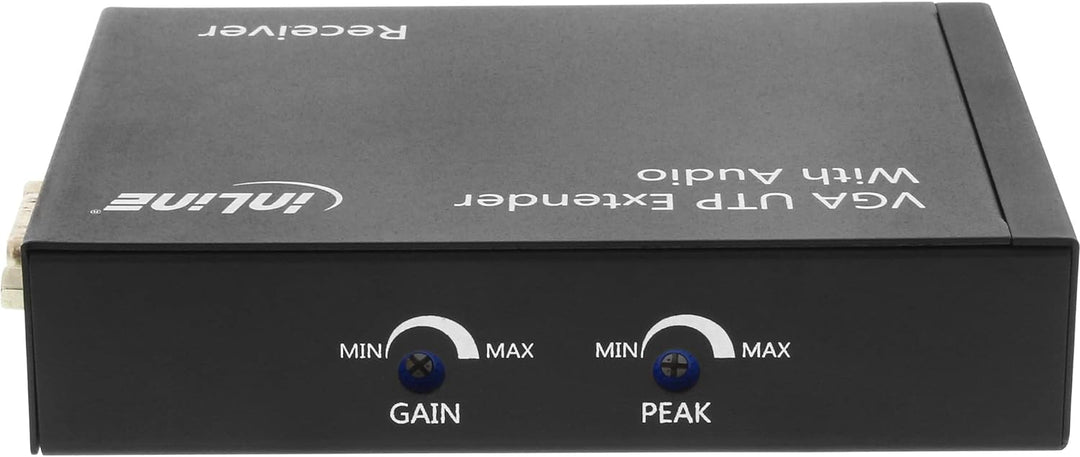 InLine 65012 VGA Extender/Verlängerung über UTP, mit Audio, bis 300m