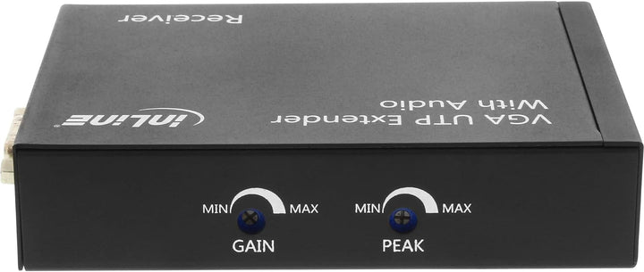 InLine 65012 VGA Extender/Verlängerung über UTP, mit Audio, bis 300m