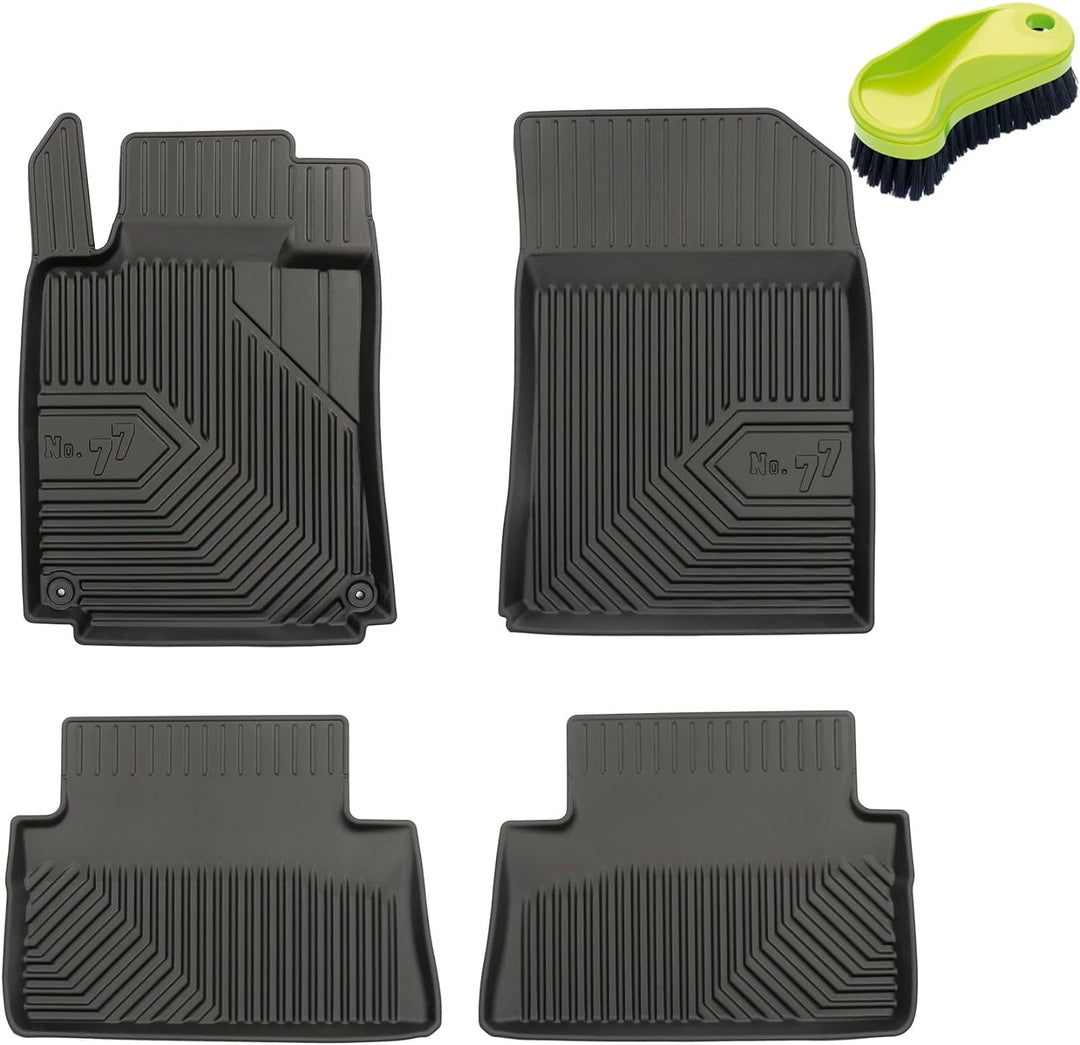 FROGUM No.77 Gummimatten Ganzjahresset von Auto Fussmatten Autofussmatten für Peugeot 508 I 2010-201