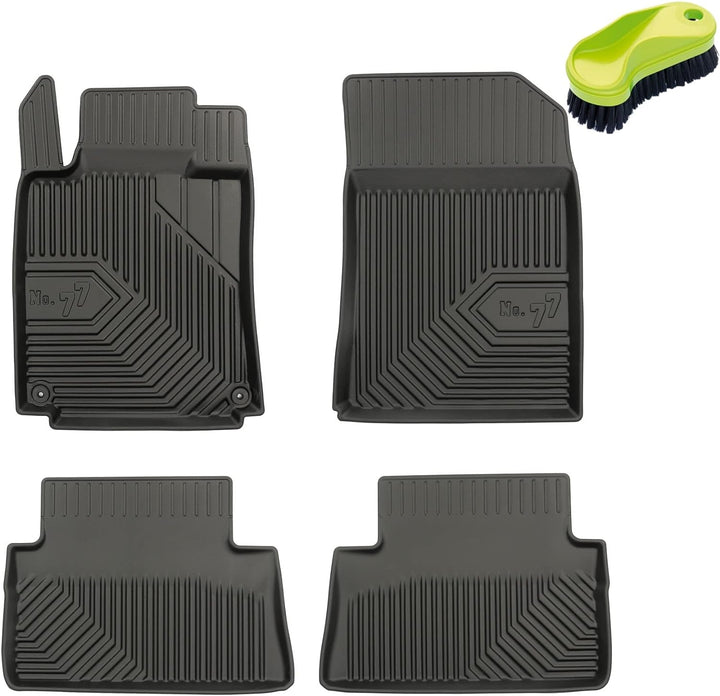 FROGUM No.77 Gummimatten Ganzjahresset von Auto Fussmatten Autofussmatten für Peugeot 508 I 2010-201