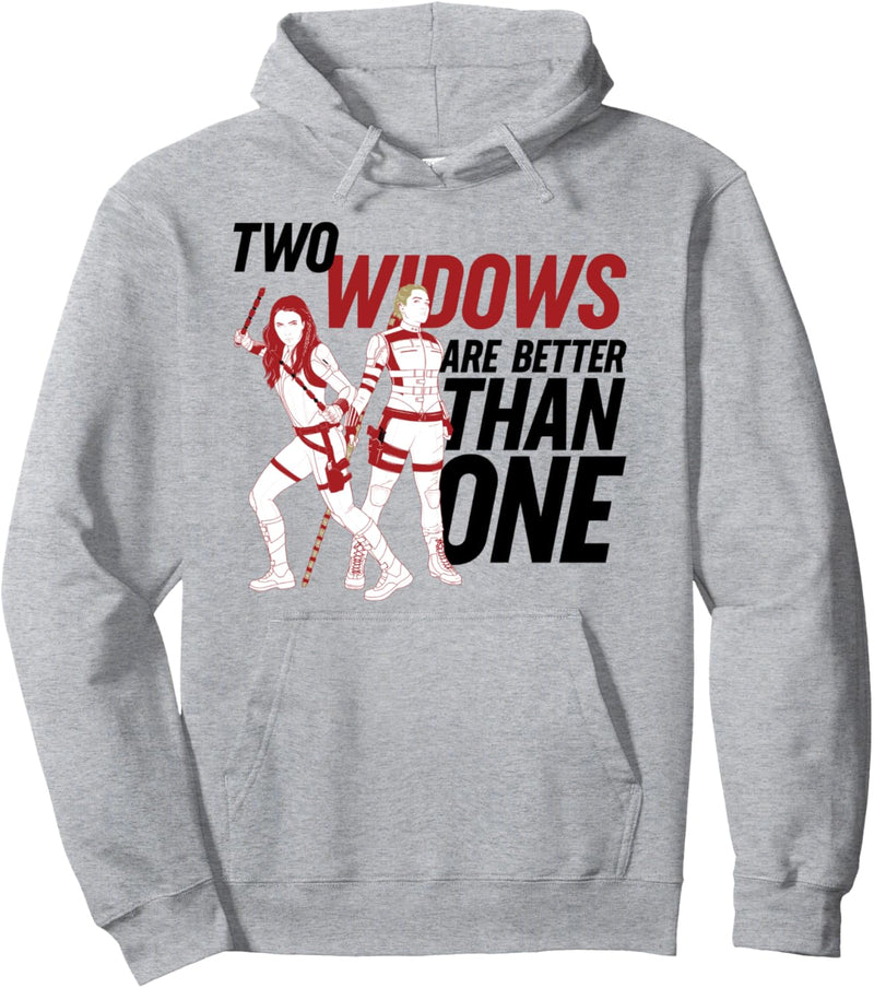 Marvel Black Widow Yelena Two Widows Are Better Than One Pullover Hoodie