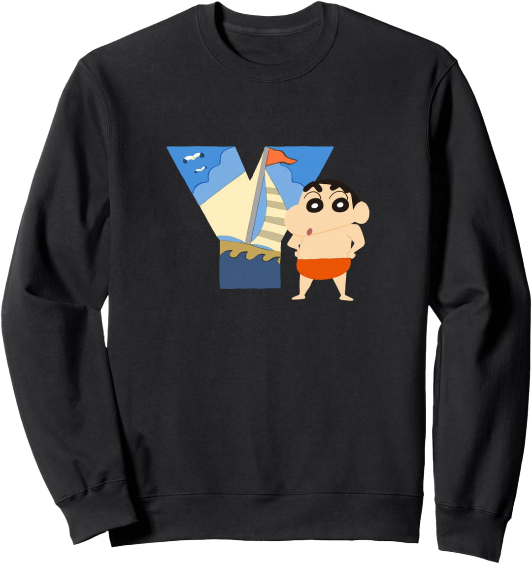 Crayon Shin-chan FUN! FUN! STUDY A to Z ”Y” Sweatshirt