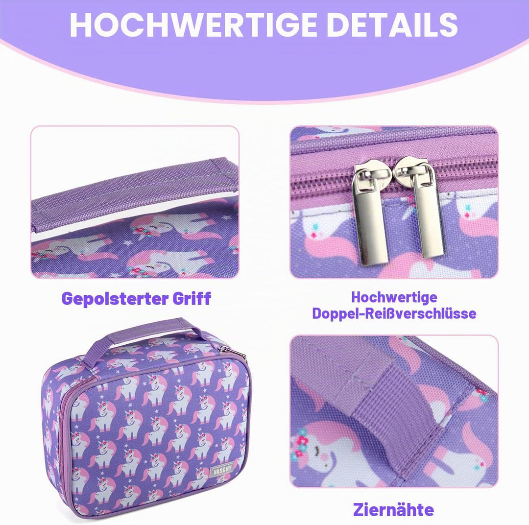 VASCHY Grosse Federmäppchen, Multi Fächer Federmappe Mäppchen Organizer 72 Stück Etui Schule Federta