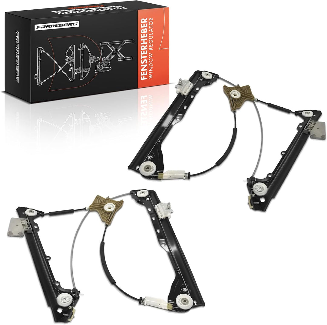 Frankberg 2x Fensterheber Elektrisch ohne Motor Vorne Links Rechts Kompatibel mit 3er Cabriolet E93