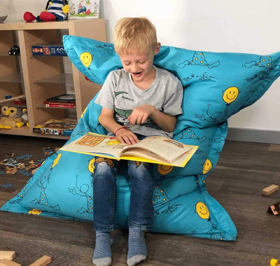 QSack Oups Sitzsack Kinder deutsche Qualitäts EPS-Perlen Sitzsackfüllung Mikroperlen
