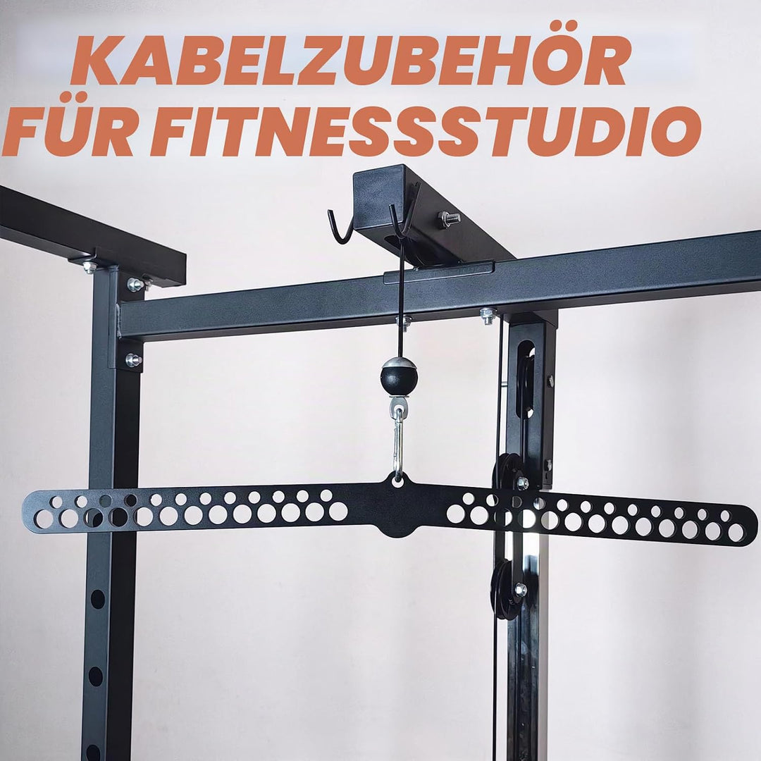 KORIKAHM Multi-Grip LAT Pull Down Bar für Home Gym Fitness, Spreizplatte LAT Pulldown Aufsätze für P