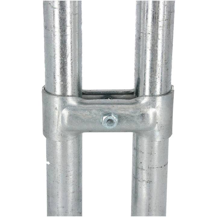 Doppelschelle, A 2" (Ø 60,3 mm) x B 1 1/2" (Ø 48,3 mm)