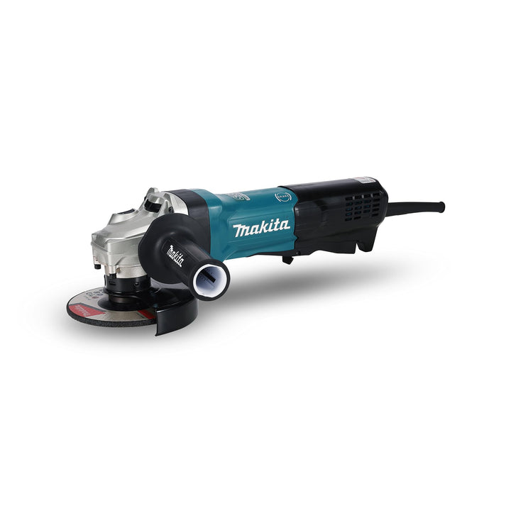 Makita GA5093X01 Winkelschleifer 125 mm, 1900 W, mit Bremse, Paddelschalter und Elektronik
