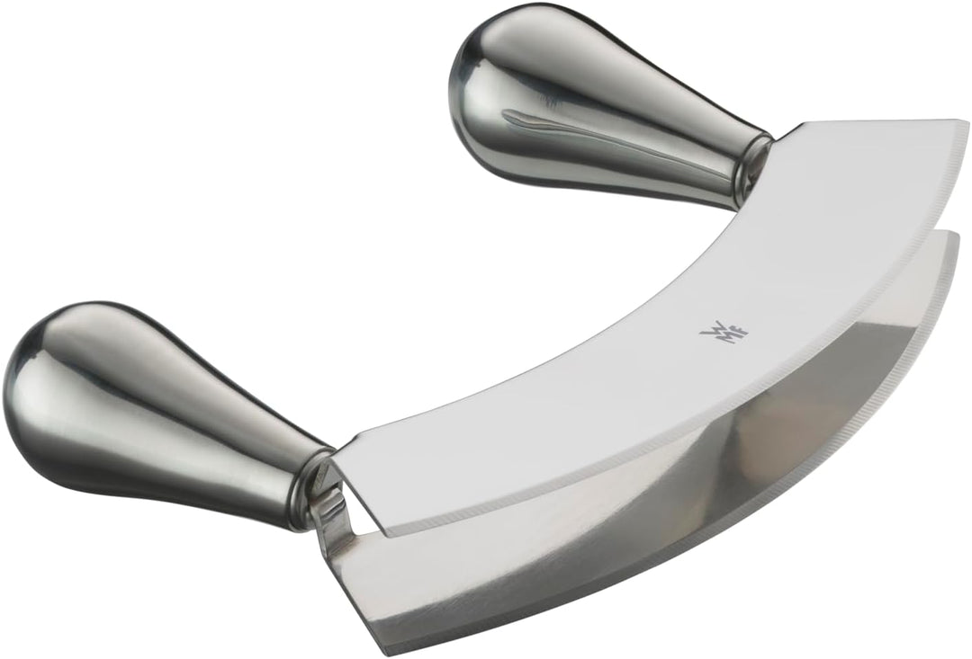 WMF Kräutermesser Wiegemesser zweischneidig 18 cm, geschmiedeter Spezialklingenstahl, Wiegemesser Kr