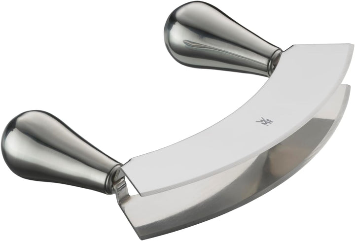 WMF Kräutermesser Wiegemesser zweischneidig 18 cm, geschmiedeter Spezialklingenstahl, Wiegemesser Kr