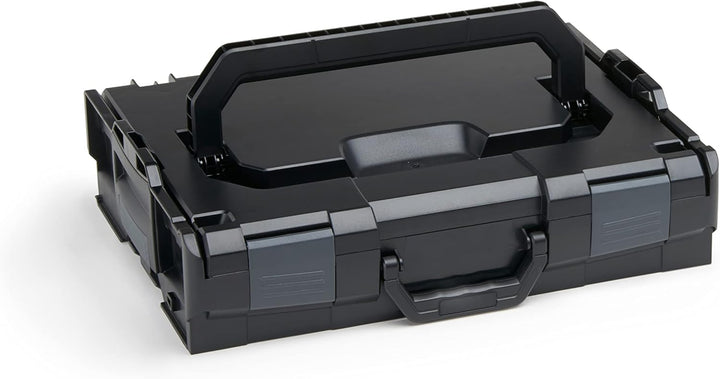 Bosch Sortimo L-BOXX Werkzeugkoffer-Set Gr 1-4 schwarz | Professionelle Werkzeugkästen leer Kunststo