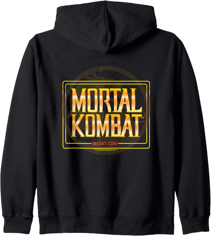 Mortal Kombat Klassic Insert Coin Kapuzenjacke