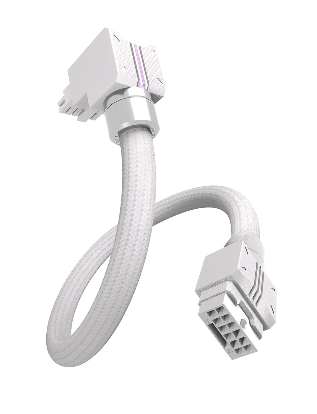 EZDIY-FAB UNIFAS ARGB 16-Pin 12VHPWR GPU-Verlängerungskabel für RTX 40/50 Serie, 16AWG 90° Winkel 12