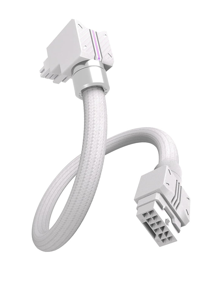 EZDIY-FAB UNIFAS ARGB 16-Pin 12VHPWR GPU-Verlängerungskabel für RTX 40/50 Serie, 16AWG 90° Winkel 12