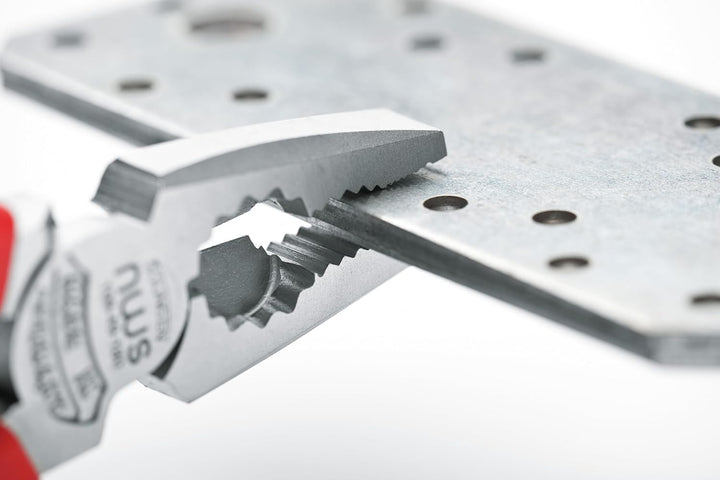 NWS Kraft-Kombizange CombiMax VDE, 205 mm | für Halte-, Greif-, Biege- und Schneidarbeiten | Werkzeu