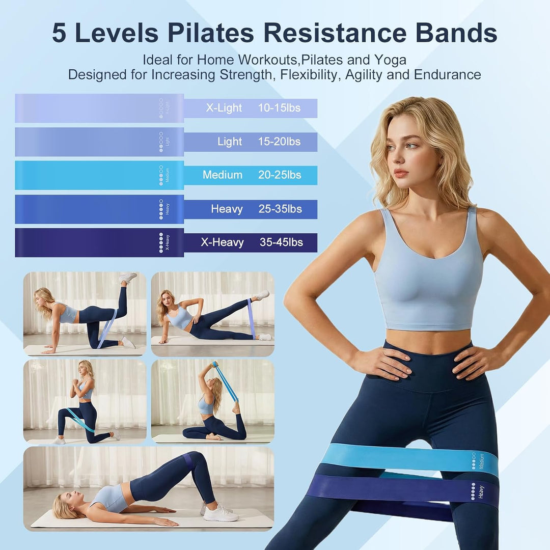 Pilates Kit Pilates Set für Zuhause Home Pilates Kit für Frauen 13 Stück Pilates Set Home Pilates Es