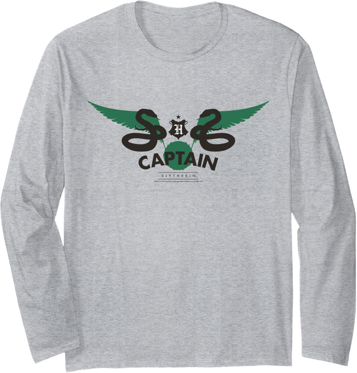 Harry Potter Slytherin Captain Langarmshirt
