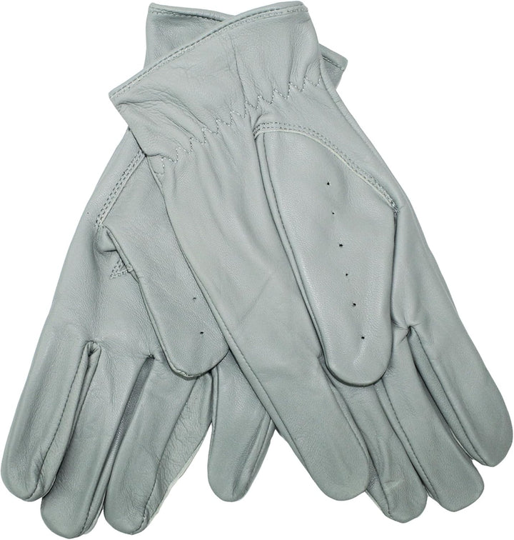 German Wear Unisex Driving Autofahrer-Handschuhe Lederhandschuhe 10=XL Grau, 10=XL Grau
