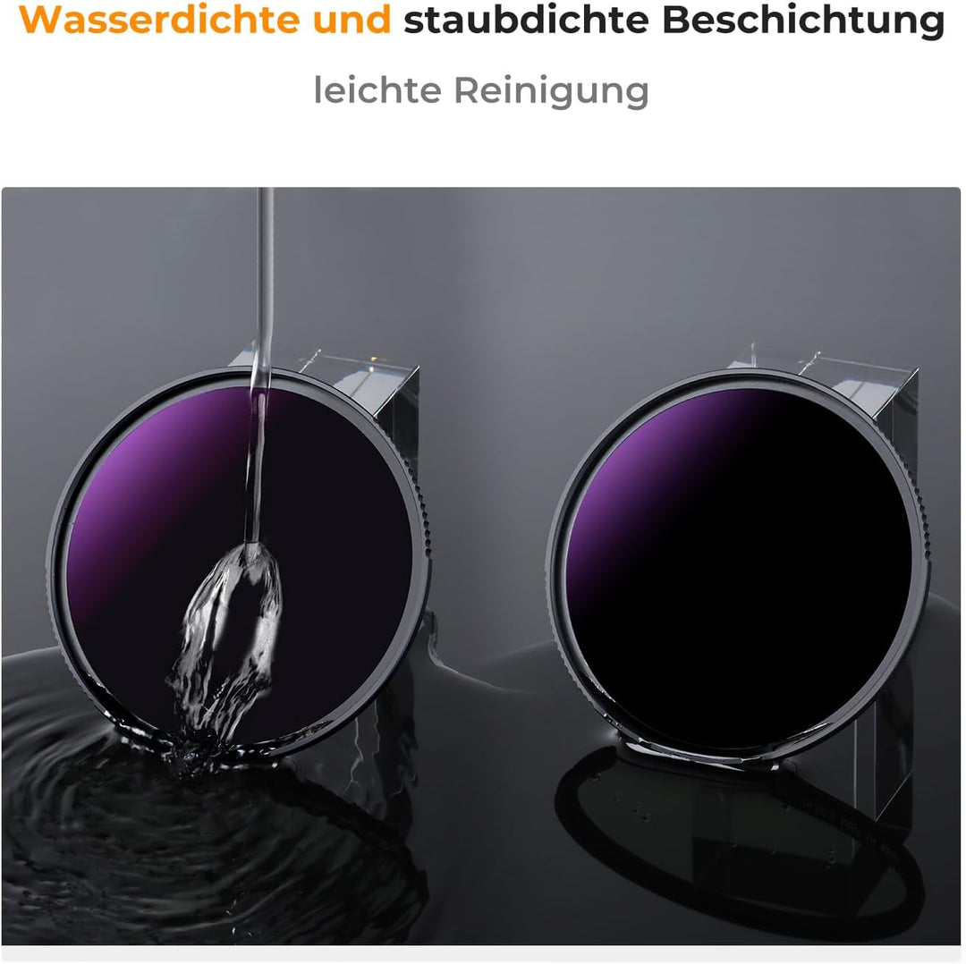 K&F CONCEPT Nano-X Serie 67mm ND1000000 Filter Fester ND Filter Graufilter für Himmelsereignisfotogr
