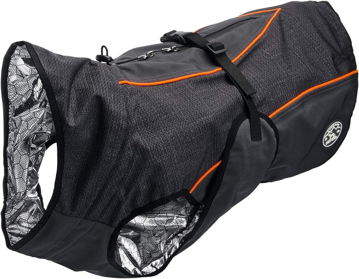 HUNTER UPPSALA THERMO Hundemantel, Thermomantel, wasserabweisend, 35, anthrazit anthrazit 35, anthra