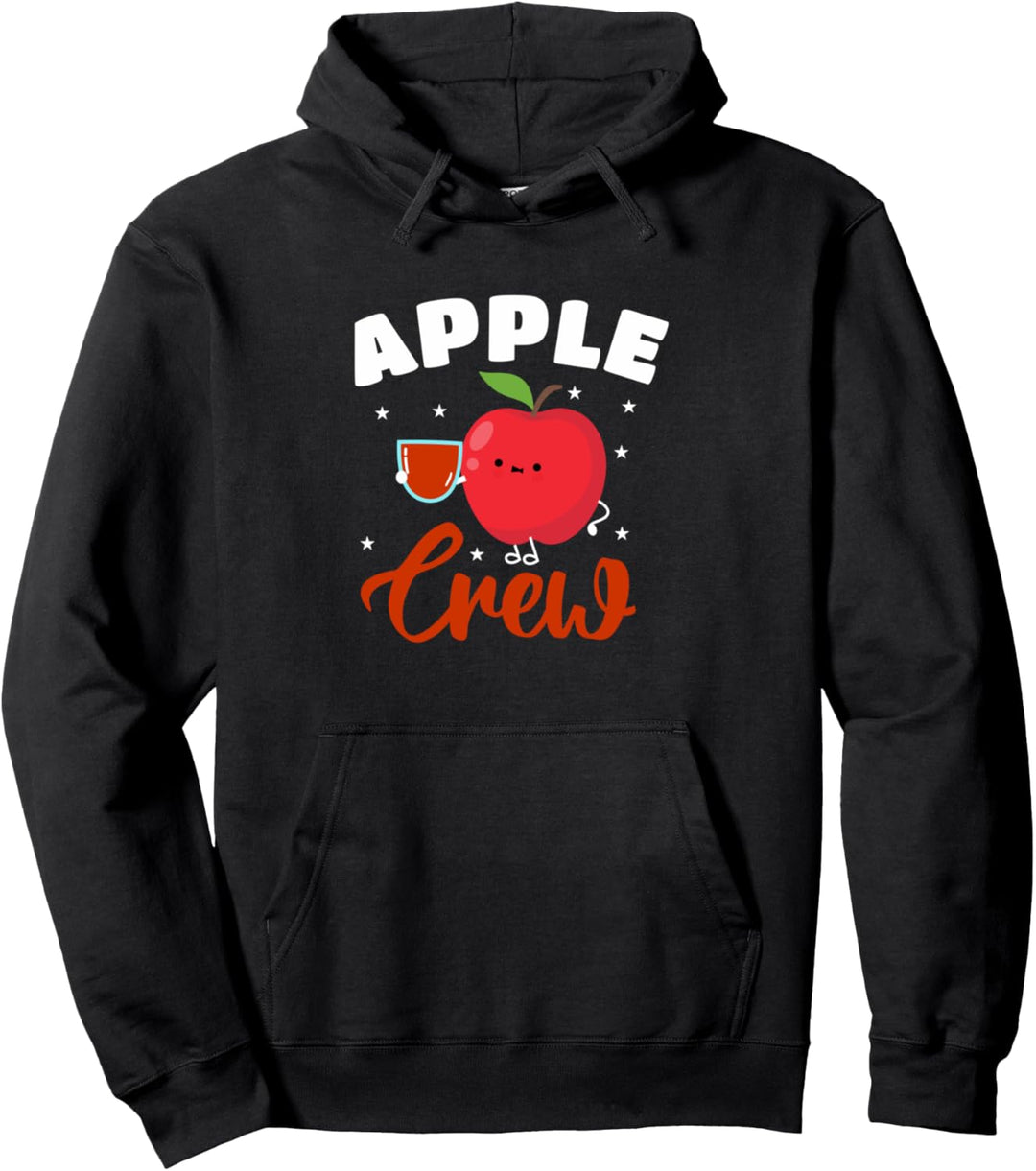 Lustige Apple Crew Pullover Hoodie