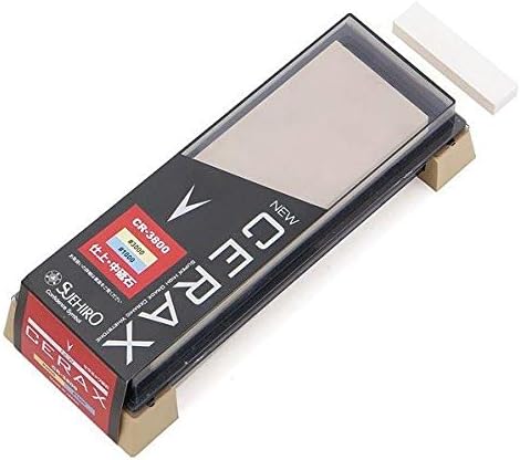 Suehiro - Pierre aiguiser Cerax Cr-3800 - Double face Jaune # 3000 / bleu # 1000_(WA) CR-3800 (#1000