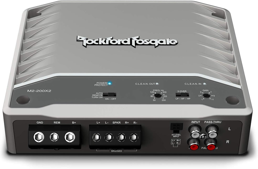 ROCKFORD Fosgate M2-200x2 Prime 2CH Amp Verstärker für Boote Marine Outdoor