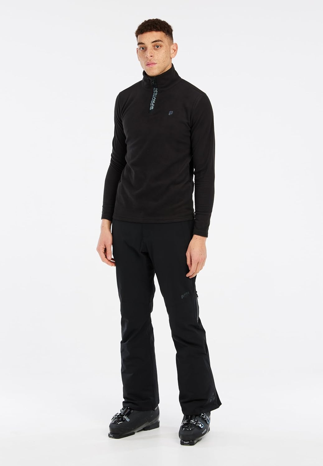 Protest Herren Perfekt fleece XS True Black, XS True Black
