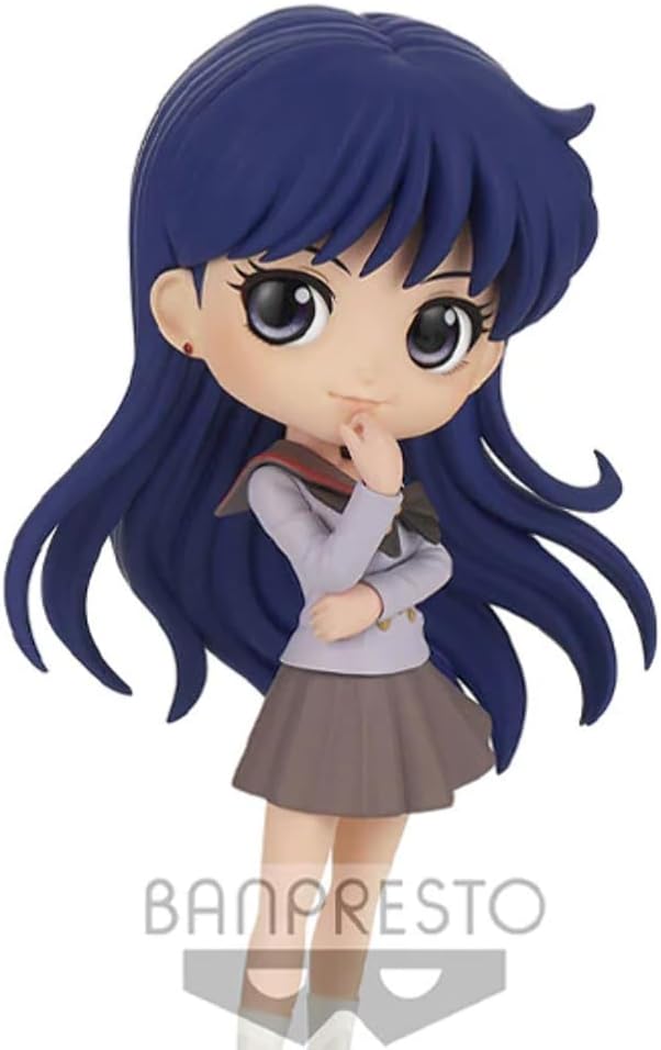 BANPRESTO 196394 Sailor Moon Q Posket Rei Hino, 14 cm, Farbe Multiple Colors, BP17845