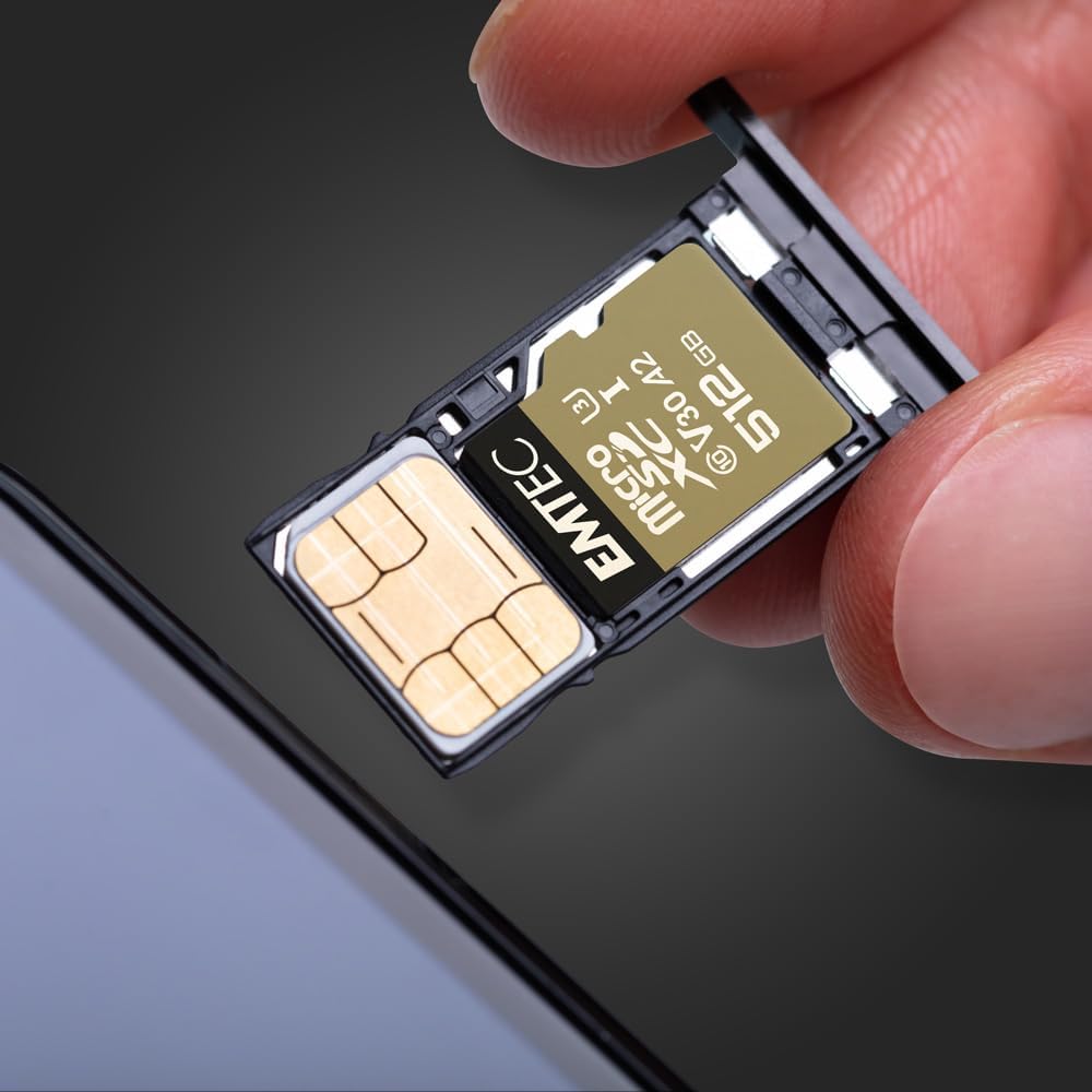 EMTEC SD Card 256GB SDXC (CLASS10) Speedin V30 A1 4K Adapter, 256GB