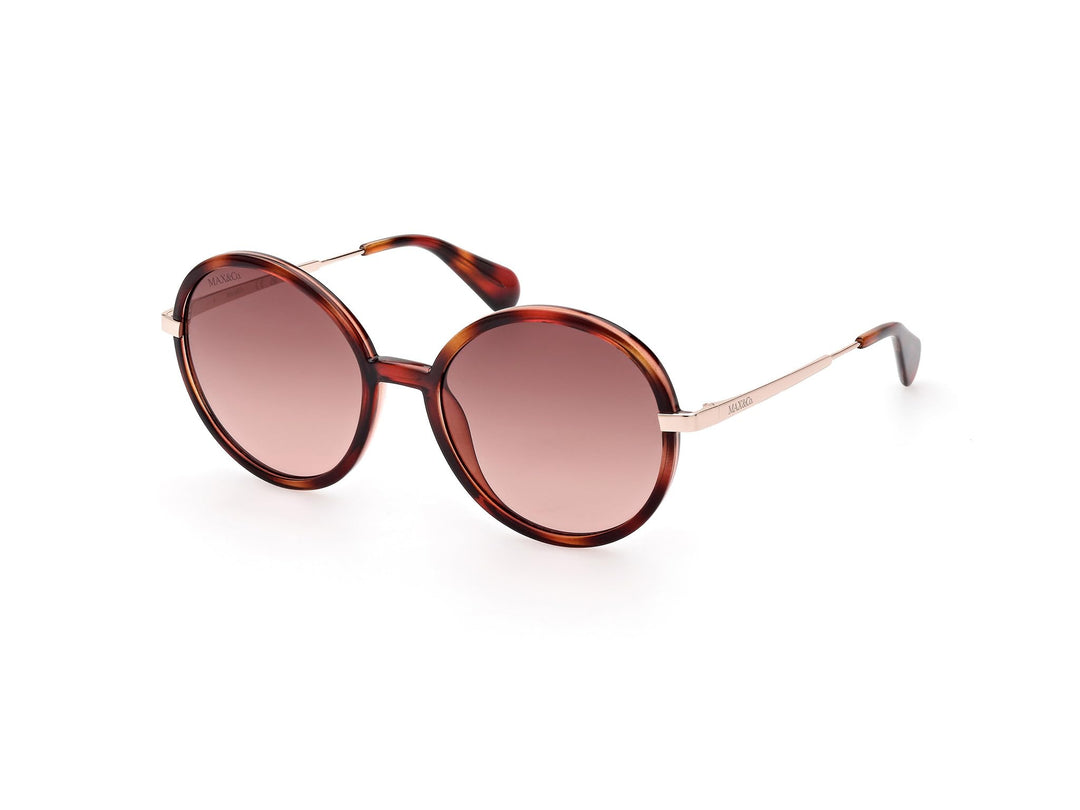 MAX &CO Damen Sonnenbrille 55/19/140 Coloured Havana, 55/19/140 Coloured Havana