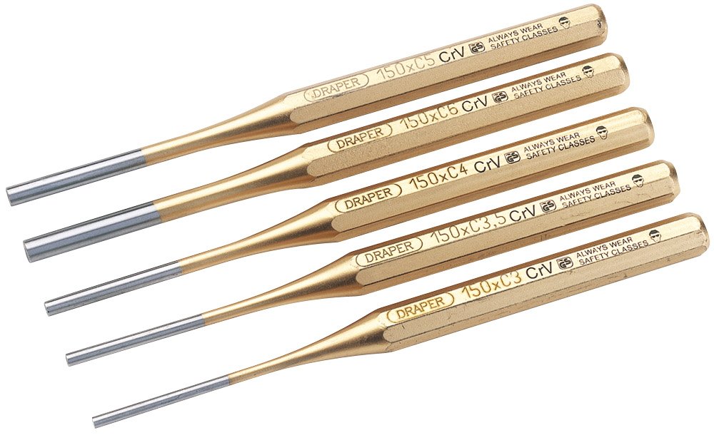 Draper Expert 13041 Splintentreiber-Satz, 5-teilig